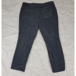 Talbots‎ Flawless Five Pocket Corduroy Pants Women 24WM Gray Stretch Casual